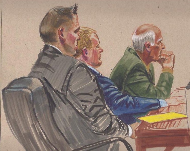 Courtroom Sketches